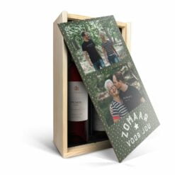 Personlig vinpakke i trykt kasse - Salentein Primus Malbec og Chardonnay