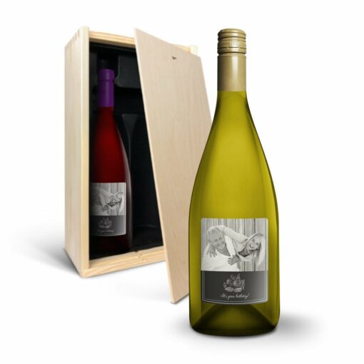 Salentein Pinot Noir & Chardonnay - trykt etiket