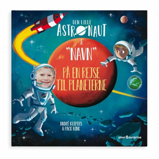 Den lille astronaut & "Navn" på en rejse til planeterne - hårdt omslag