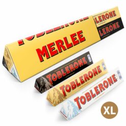 Personlig XL Toblerone chokolade
