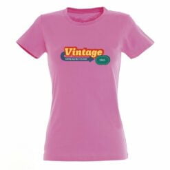 Personlig T-shirt - Kvinder - Pink - XL