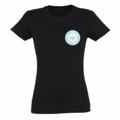 Personlig T-shirt - Kvinder - Sort - L