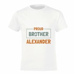 Personlig t-shirt - jeg skal være storebror/storesøster - 10 år