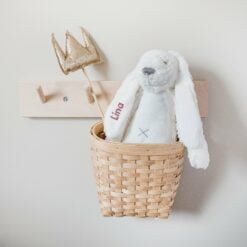Bamse med navn - Medium Kanin - Cremefarvet