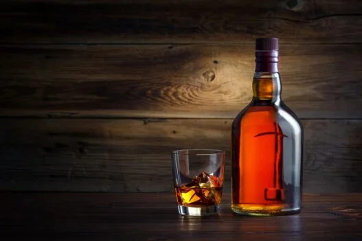 Whisky flaske