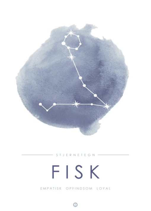 Stjernebillede plakat - Fisk