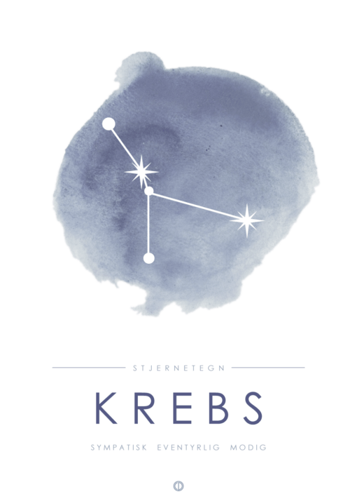 Stjernebillede plakat - Krebs