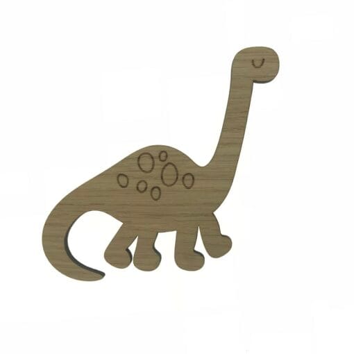 Baby langhals dino - træ