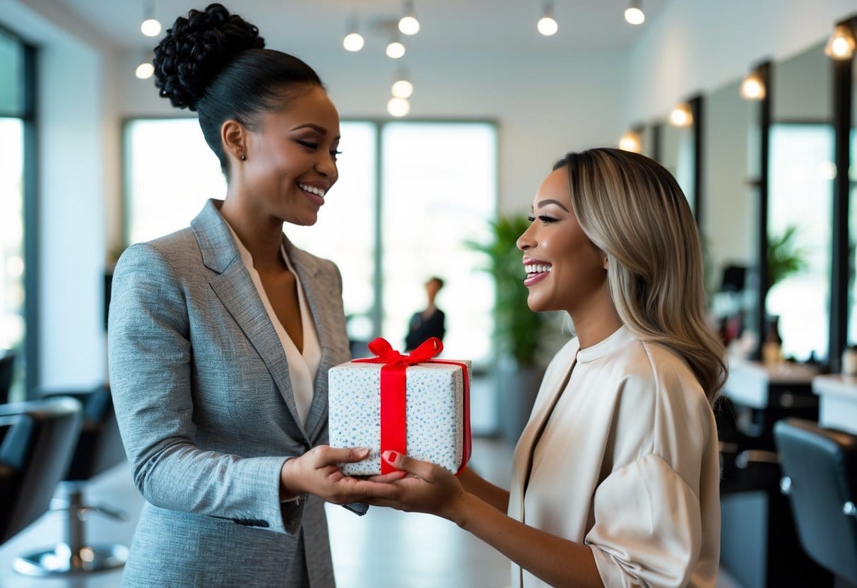 Forkæl en du holder af med en tur til frisøren som gave