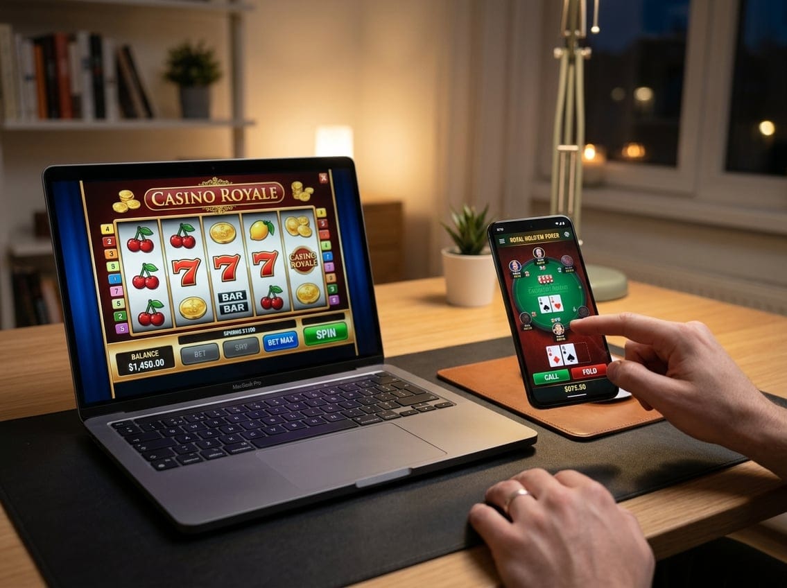 Casino på forskellige enheder